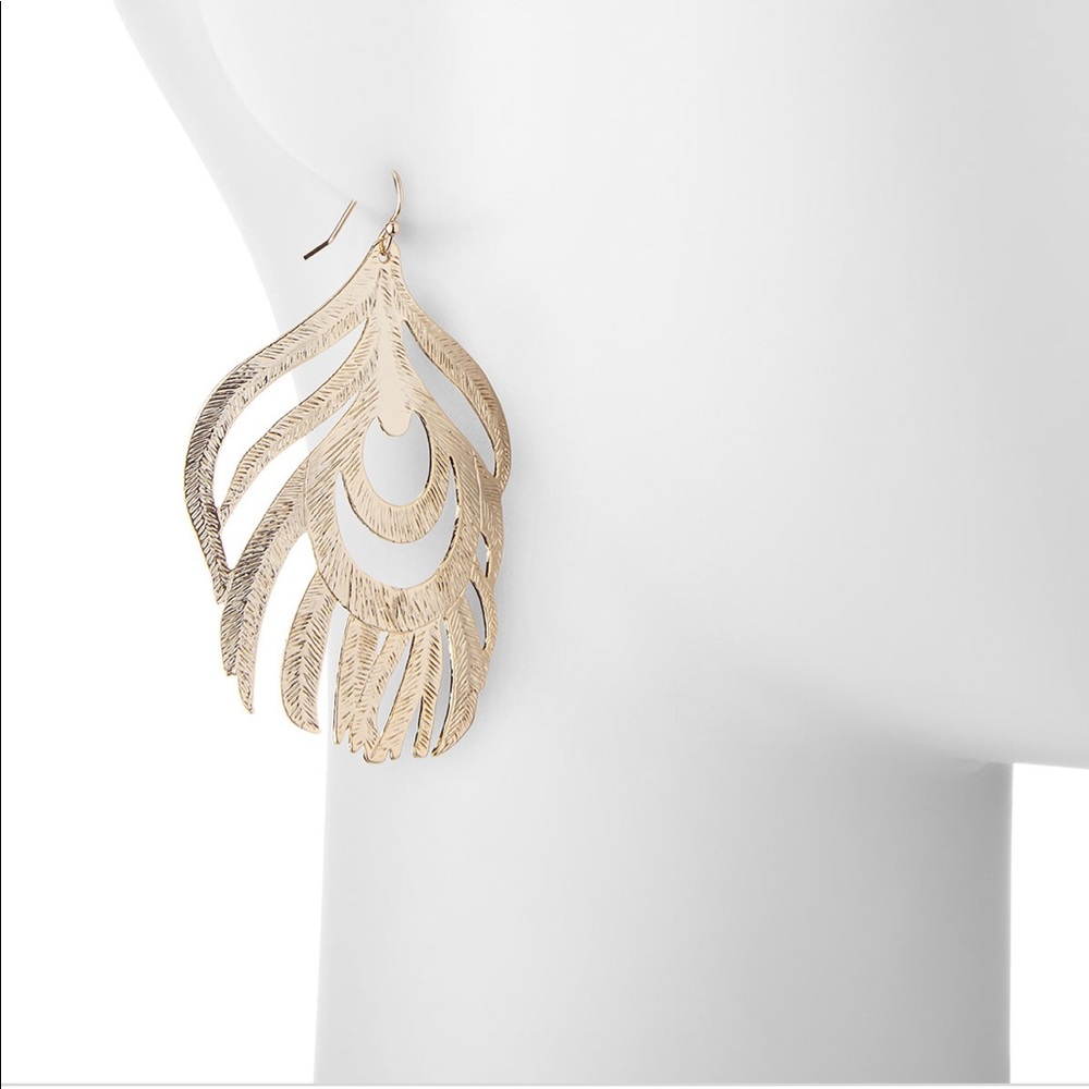 Kendra Scott Gold Karina Statement Earrings